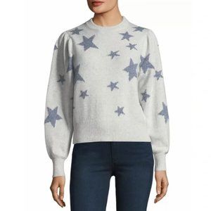 Rebecca Taylor Intarsia STARS Pullover S